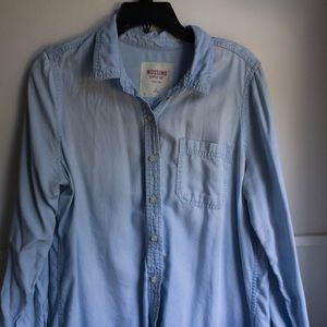 Denim Button Down Shirt